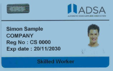 ADSA (DHF) card front