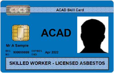 ACAD card front