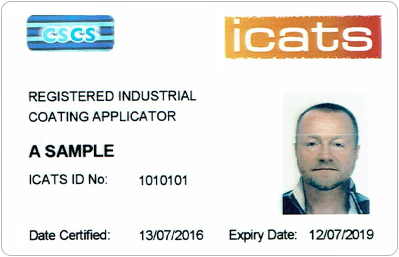 icats card front
